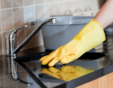 Carpet cleaning team in W4 focusing on recycling and waste separation