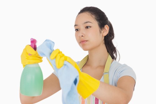 Deep cleaning treatment for a fabric sofa in W4