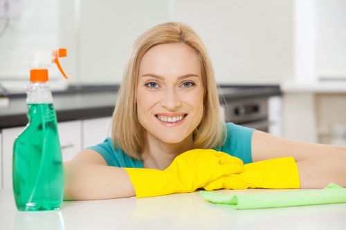 Careful spot cleaning and stain reduction in a W4 household