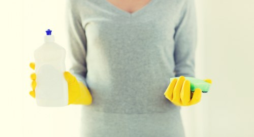 Scheduled cleaning for an office or commercial space in W4